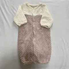 50-70 女の子 長袖 ツーウェイ・ドレスオール あったか