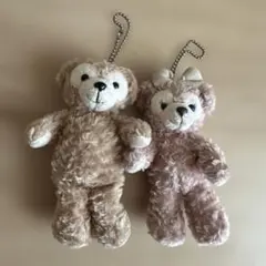 ダッフィー シェリーメイ ノーマル ぬいぐるみバッジ
