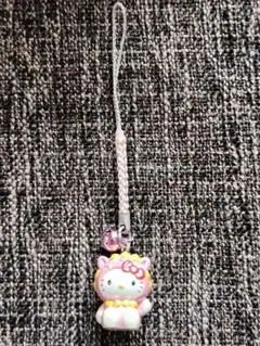 超希少！沖縄限定 シーサー ハローキティ 沖縄の守神 根付ストラップ