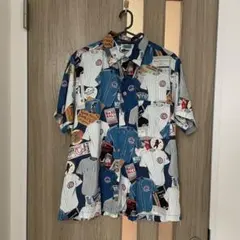 レトロ　半袖　シャツ