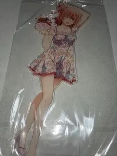 俺ガイル　由比ヶ浜結衣　アクリルフィギュアLサイズ　バースデー　お花柄