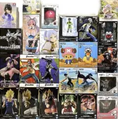 フィギュア等27個セット／フリーレンワンピドラゴンボールチェンソちいかわポケモン
