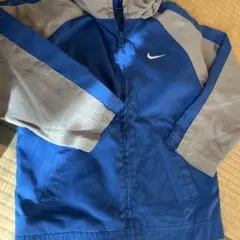 NIKE フード付き　セットアップ　青 グレー