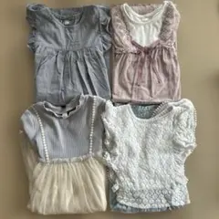 アプレレクール　apres les cours 春夏ワンピース　120cm