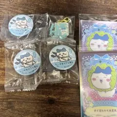 ハチワレ　くら寿司　缶バッジ　キーホルダー他　ちいかわ