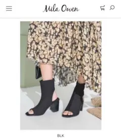 【美品】Mila Owen ストレッチブーツサンダルのサムネイル