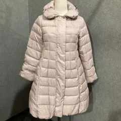 組曲　TL ダウン　KUMIKYOKU ピンク キルティング ダウンコート