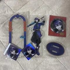 ROF-MAO 四神モチーフアクスタ メタル缶バッジ 剣持刀也　にじさんじ