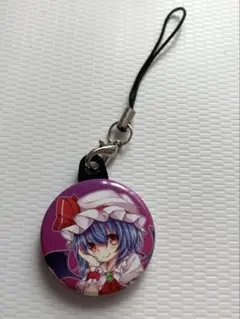 『東方Project』レミリア・スカーレット缶バッジ型のストラップ