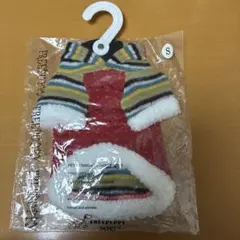 新品 モコモコSサイズ 犬服 ニット パーカー フード付き 冬用