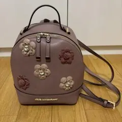 【値下げ中‼️】JILL by JILLSTUART フラワーモチーフ リュックのサムネイル