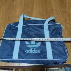 に*ん様 アディダス　ビンテージ　80s　 スクールバッグ　ボストンバッグ　スク