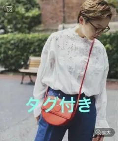 【新品】スタディオクリップ 《高山都さんコラボ》アンティーク風クラフトブラウスのサムネイル