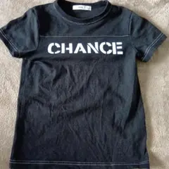 M.P.S. ブラック Tシャツ CHANCE　130