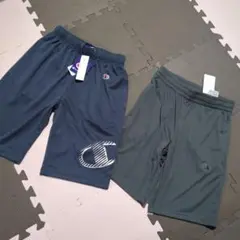 新品　アディダス　チャンピオン　ハーフパンツ　2枚セット