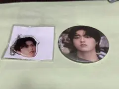 TREASURE ポップアップ ハルト 缶バッジ 顔アクキー