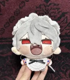 《白×黒》にじまるっと ぬい服 ホワイトブリム スタイ セット