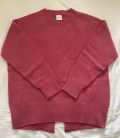 Spick and Span ピンク クルーネックセーター