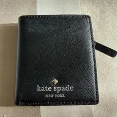 美品　ケイトスペード二つ折りミニ財布