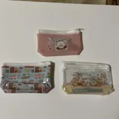 すみっコぐらし ホテルニューすみっコ」シリーズのクリアポーチ