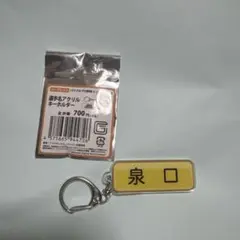 読売ジャイアンツ　パワプロコラボ　アクリルキーホルダー　泉口友汰
