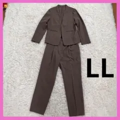 未使用級/L✨エディフィス トラベルスーツ ドライタッチトロ ブラウン