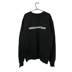 ネバザ thisisneverthat スウェット トレーナー ブラック M