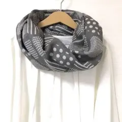 播州織☆ジャガード織 ダブルガーゼ スヌード ハンドメイド 母の日