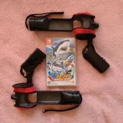 【送料込】Switch「釣りスピリッツ」とJoy-Conアタッチメント２つ