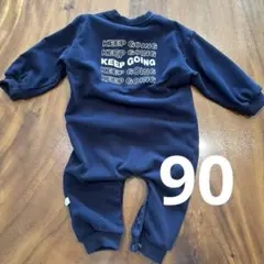 スウェットロンパース