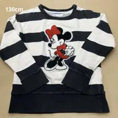 ディズニー ミニー長袖トレーナー 130cm 女の子