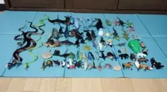動物フィギュア85点 大量まとめ売り 知育