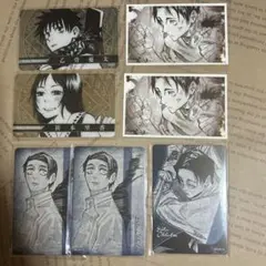 呪術廻戦 乙骨憂太 マグネットステッカー コレクション クリアカード 現場写真