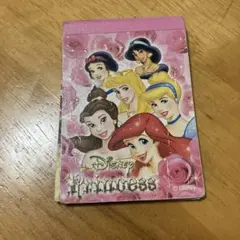 Disney プリンセスメモ帳　19枚入り