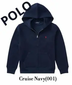 試着のみ♡ POLO ジップパーカー M(10～12)
