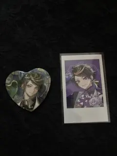 闇ノシュウ 缶バッジ チェキ風カード