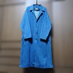 JUNRED デニムロングジャケットコート