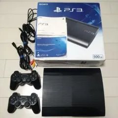 SONY PS3 500GB 本体 CECH-4300C コントローラー2個