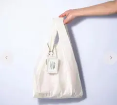 Francfranc エコバッグ パールホワイト