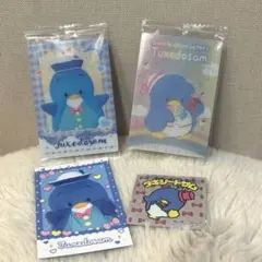 サンリオキャラクターズマンチョコシールなど タキシードサム 4点セット