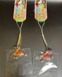 ご当地キティ京都限定 八ツ橋 根付け　2点セット