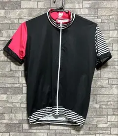 MYN サイクルジャージ 黒ピンクのサムネイル