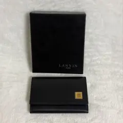 ランバン★キーケース★5連★レザー★黒系★美品★箱付きのサムネイル