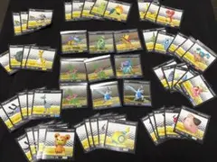 ポケモン全国図鑑Pro ARシール烈伝3 ルギア　スイクン等計54枚セット