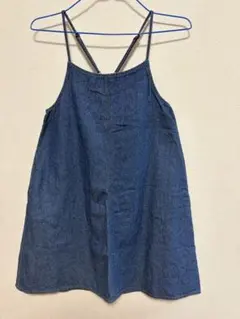 デニム ノースリーブ ワンピース　ロペピクニック