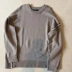 【美品】RAGEBLUE ニット セーター ブラウン Lサイズ相当