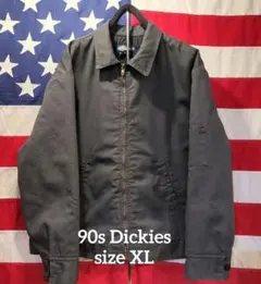 美品 XL 90s Dickies アイゼンハワージャケット グレー USA古着