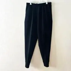 サルエルパンツ ゴムウエスト ブラック フリーサイズ