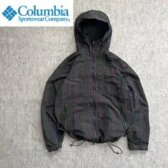 Columbia shell jacket チェック柄 テック系 y2k