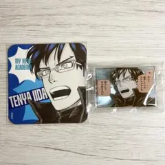 ヒロアカ 原画展 コースター アクリルバッジ 飯田天哉